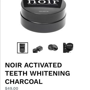 Noir Activated Teeth Whitening Charcoal